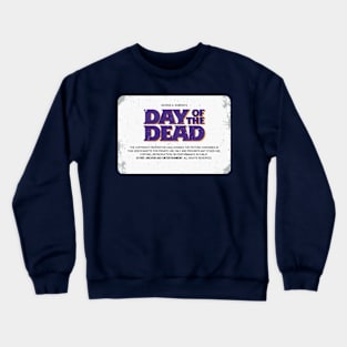 Day of the Dead VHS Label Crewneck Sweatshirt